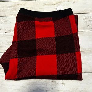 Old Navy Buffalo Check Thermal Leggings